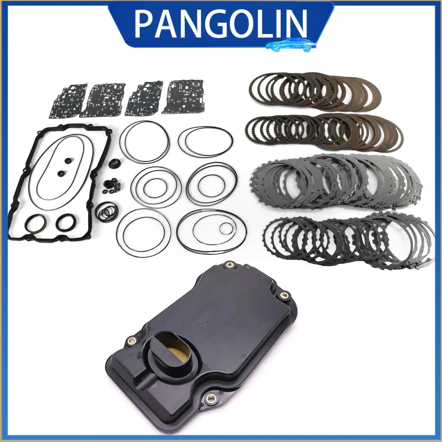 

Комплект для восстановления коробки передач PANGOLIN с масляным фильтром для шестискоростных автоматических коробок TOYOTA SEQUOIA и TUNDRA AB60E