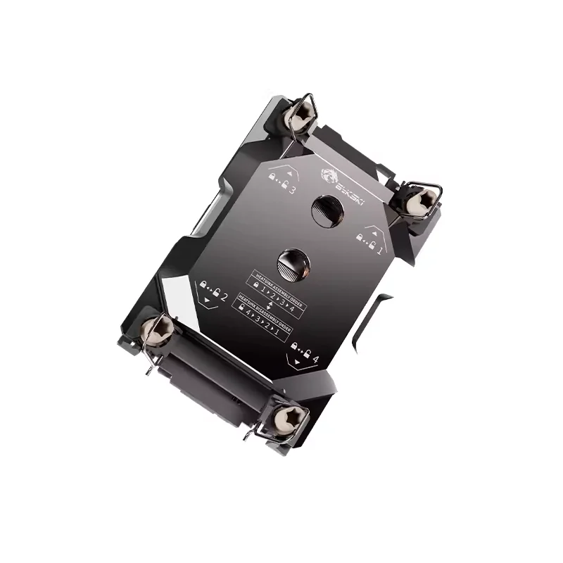 

Водяной блок процессора Bykski для процессора Intel Socket LGA4189, серверный кулер, компьютерное жидкостное охлаждение, латунь + медь, G1/4", процессор-SR4189-X