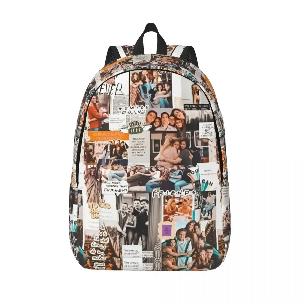 

Friends The TV Series Cool Backpack Lightweight High School Work American Rachel Daypack Men Women Laptop Computer Shoulder Bag