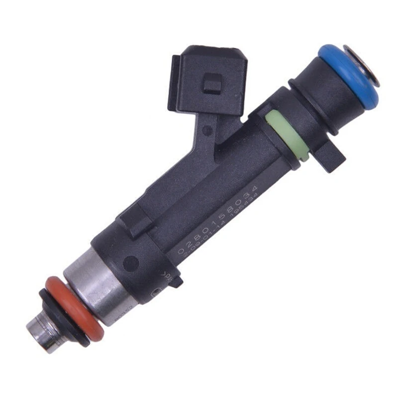 4PCS 0280158034 8200227124 6001548024 028015803 Fuel Injector For Dacia 2004 Lodgy Dokker Renault Logan 1.4-1.6L