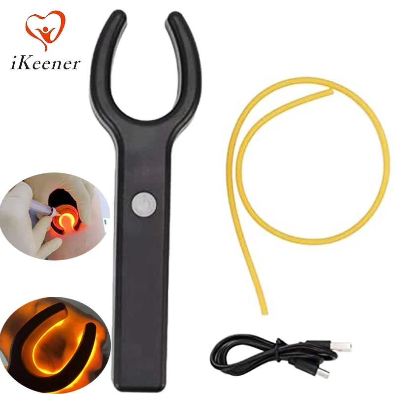Infrared Vein Locator Device Vessel Vein Viewer Transilluminator Instrument Vessel Finder Blood Vessel Lamp for Nurse