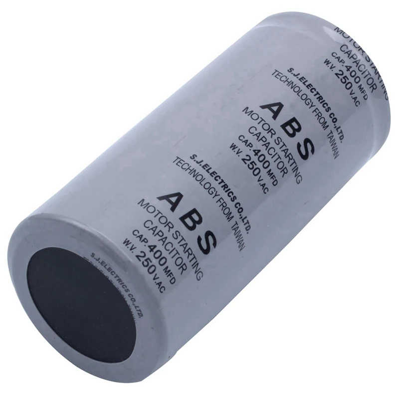 5X ABS 400MFD 400UF 250V Cylindrical AC Motor Starting Capacitor