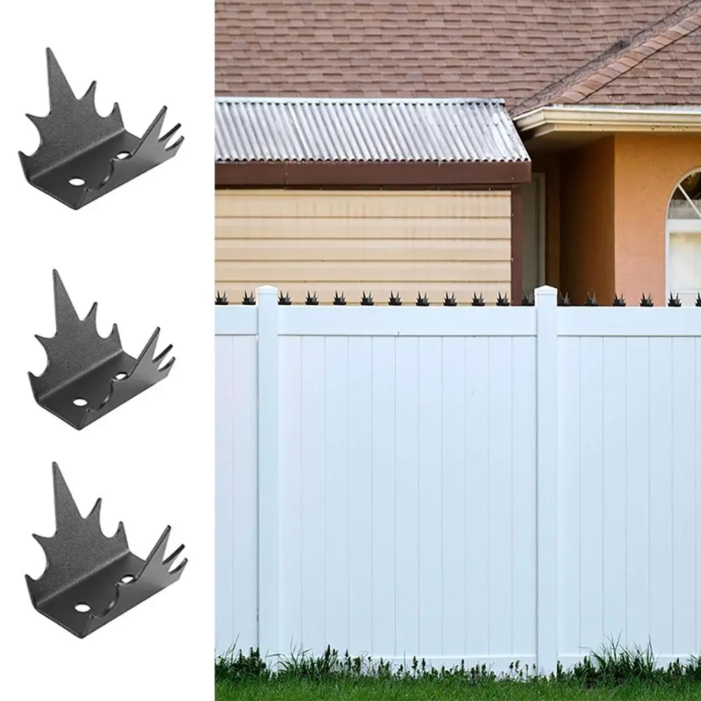 

Intruder Deterrent Fence Wall Spikes Accessories Durable Anti-Theft Bird Repellent Hardware Wall Decoration Anti Climbing Spikes