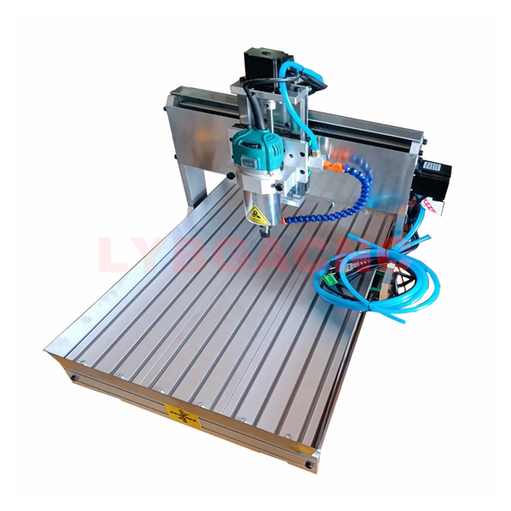 Imagem -04 - Cnc Router Gravura e Perfuração Fresadora Gravador de Eixos Eixos Eixos 1500w Eixo de Refrigeração a ar com Tanque de Água 3040 3020 4030 6030