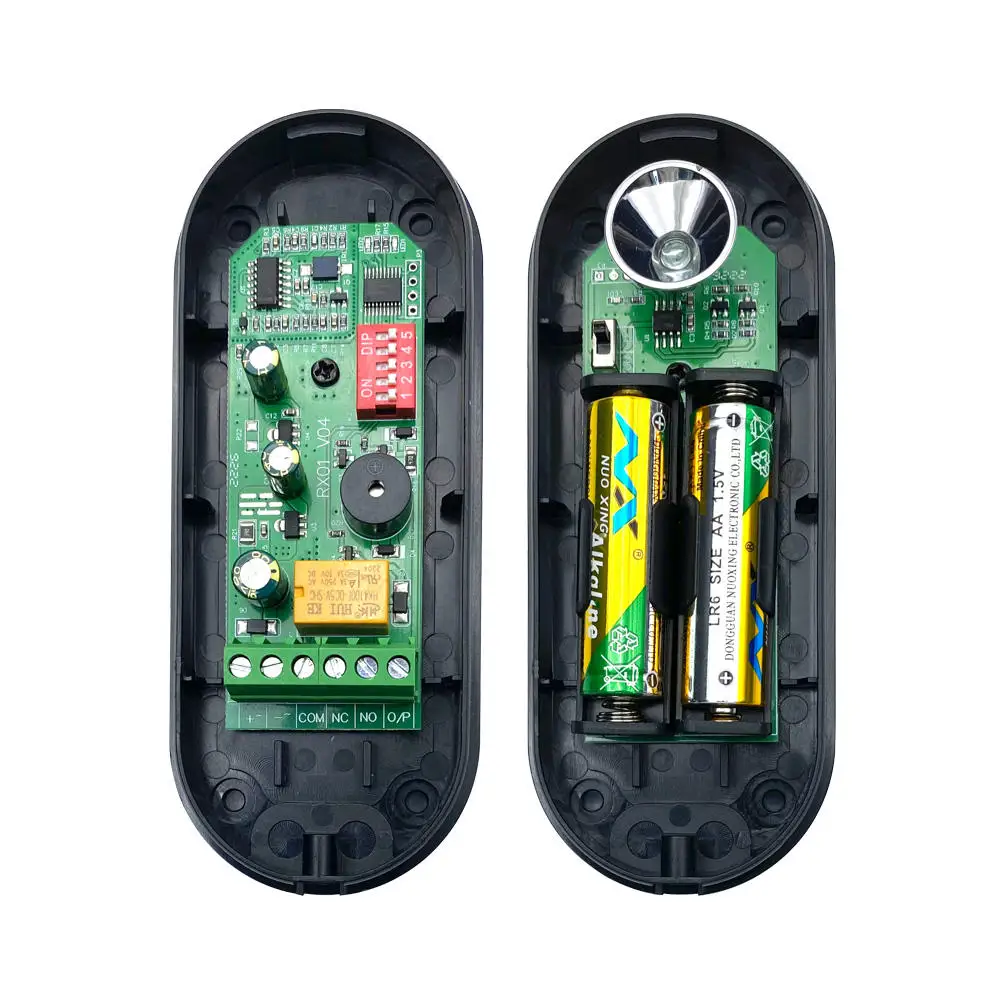 Outdoor Perimeter Security 15m Detecting Distance Wireless Single Beam Infrared Beam Alarm