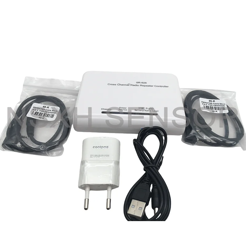 

Surecom SR-628 Cross Band Duplex Repeater Controller For Two Way Radio K1 Plug Connection Cables Included