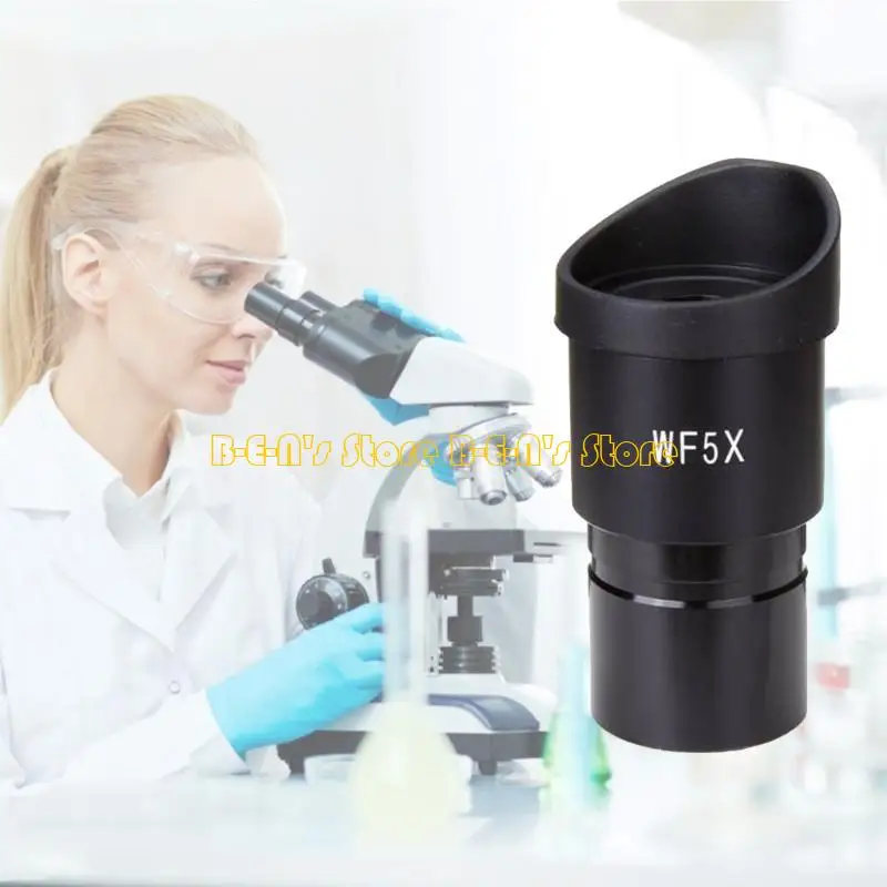 y1ad-5x-microscope-eyepiece-wide-optical-lenses-adapter-professional-ocular-lens-standard-widefields-eyepiece-compact