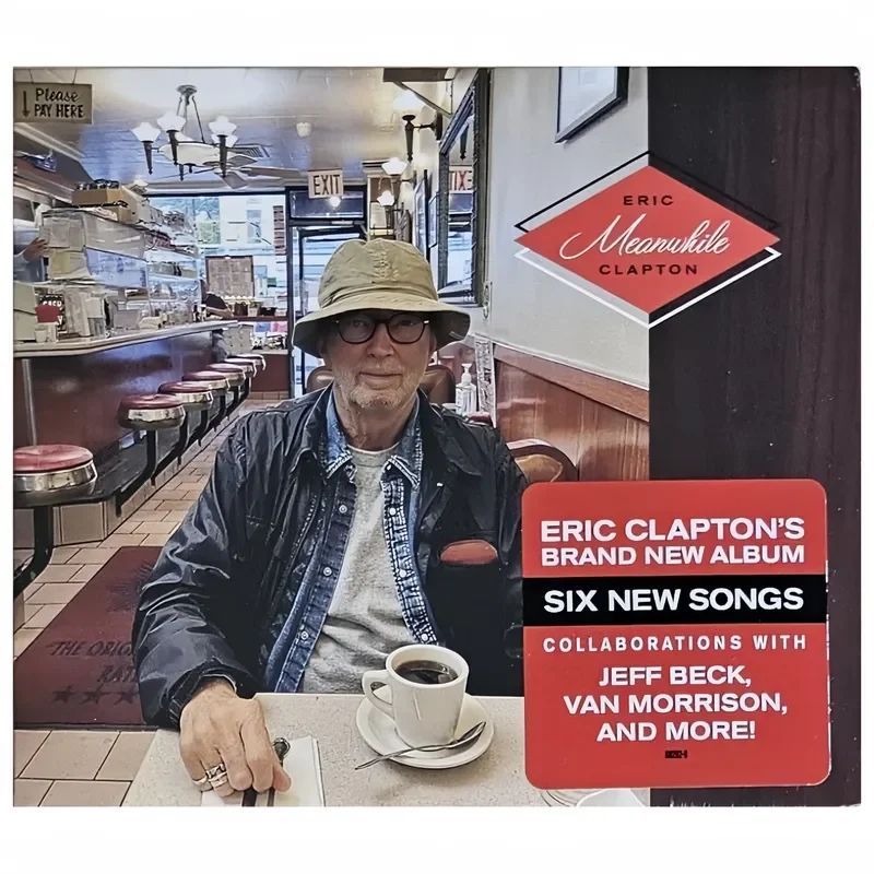 

CD Music Album for Eric Clapton Meanwhile New Release