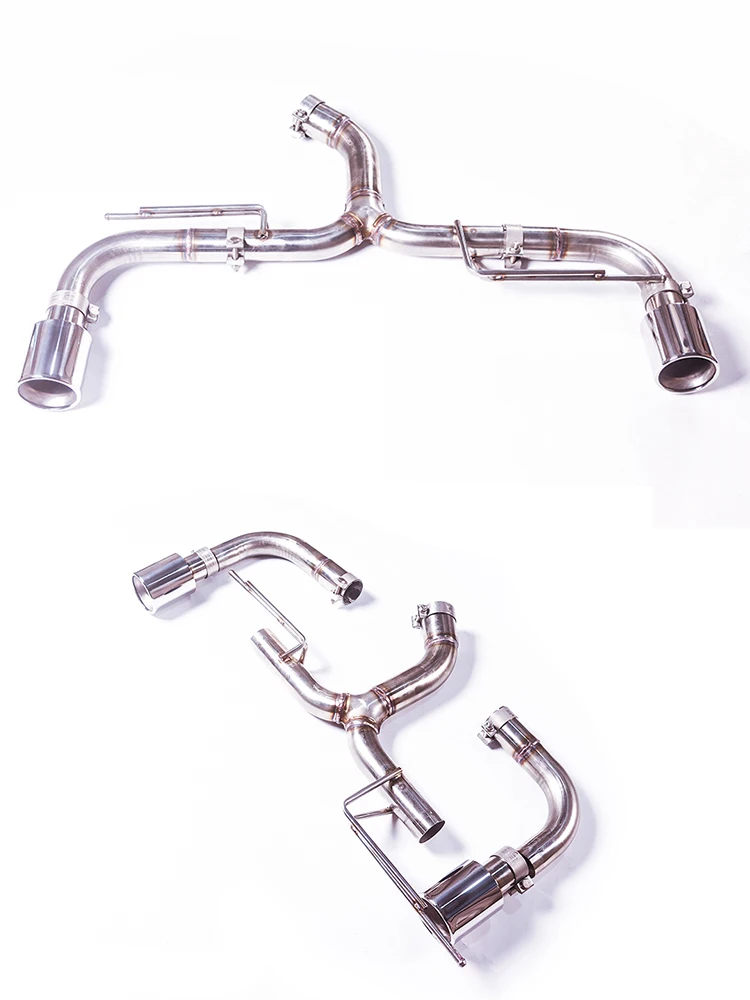 Suitable for Volkswagen Golf 5 6 7 7.5 8 GTI Scirocco Audi A3 Stainless Steel Exhaust Pipe Tail Fittings Clamping Fixed