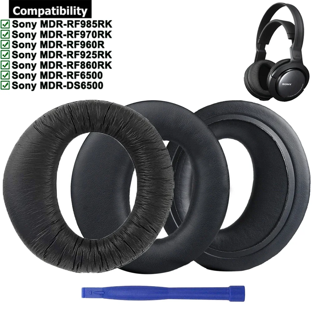 Almohadillas para las orejas de almohadillas de repuesto para Sony MDR-RF985RK, MDR-RF970RK, MDR-RF960R, MDR-RF925RK, MDR-RF860RK