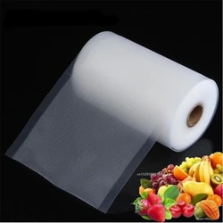 12/15/20cm X 500cm Rolls Vacuum Sealed Bag Thicker Kitchen Vacuum Storage Bag For Refrigerator Food Preservation