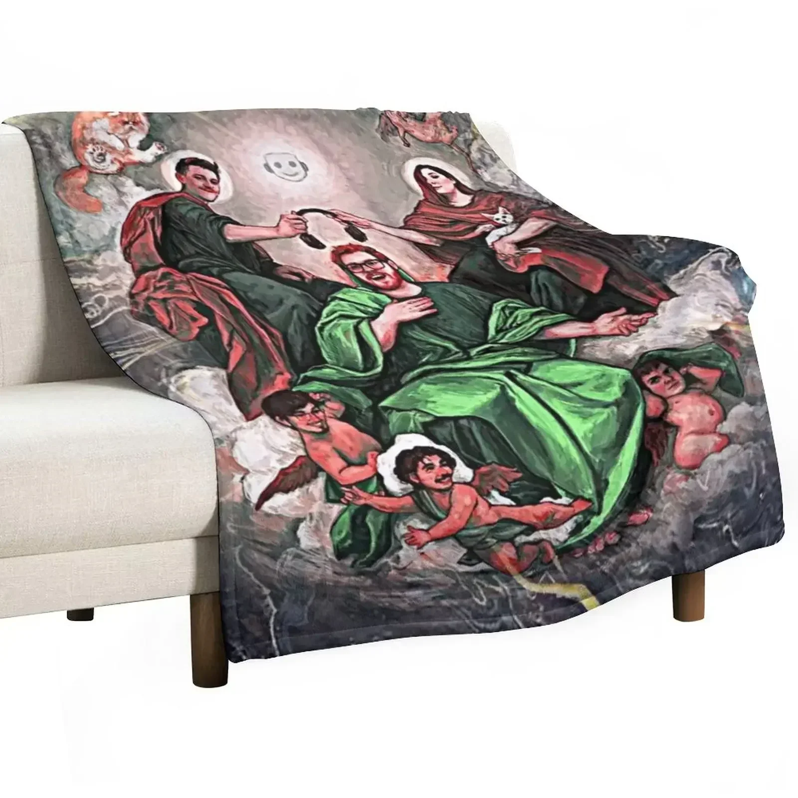 

paymoneywubby Throw Blanket Personalized Gift Luxury Designer Furry Decorative Throw Blankets