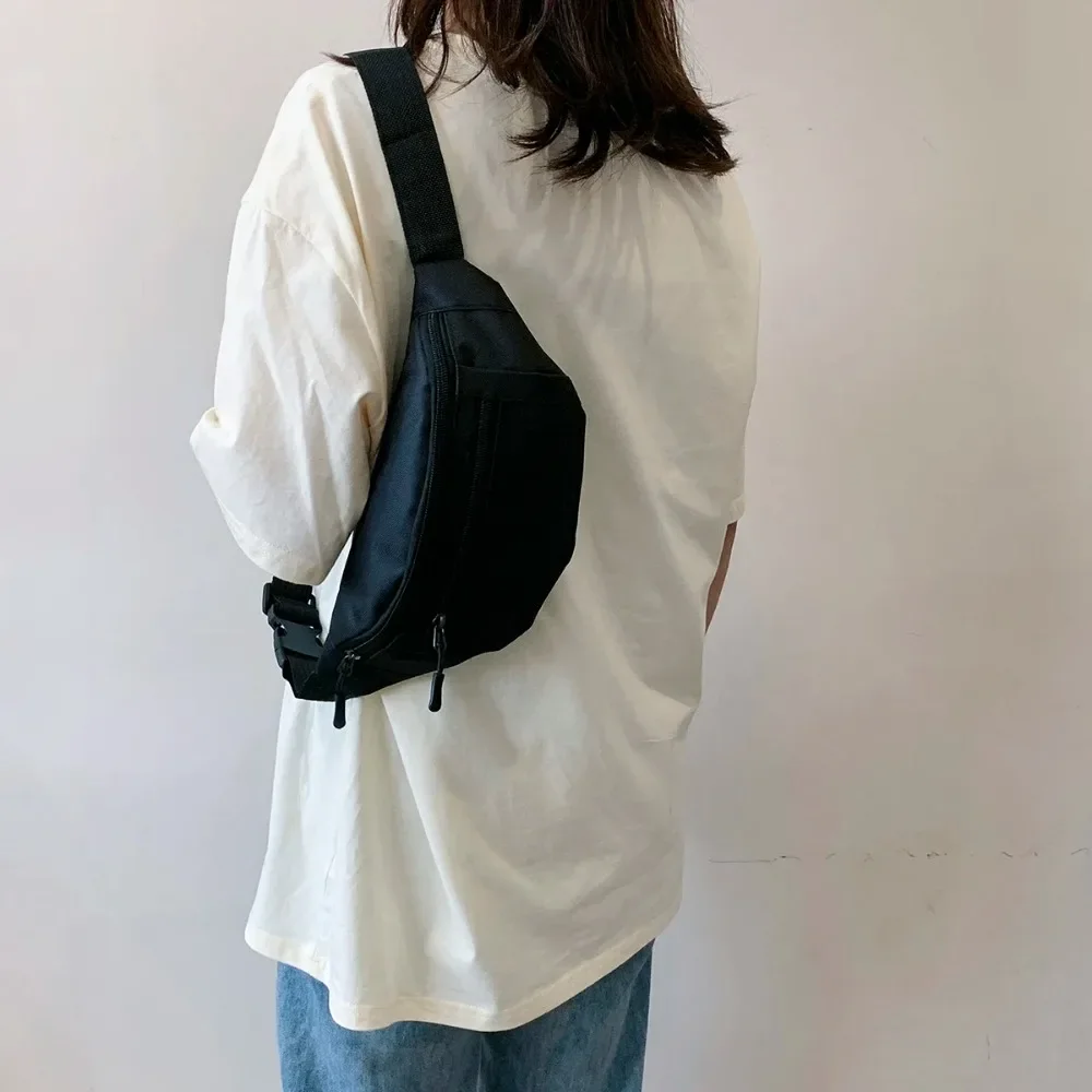 Fanny pack esportes festival treino viajar correndo grande crossbody casual mãos-livres carteiras pacote de cintura saco do telefone