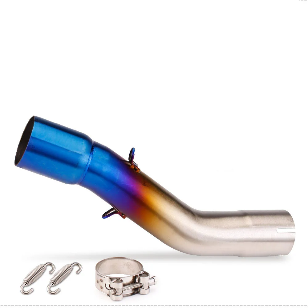 

For Suzuki GSX250R GSX250 DL250 2016-2022 DL 250 Escape Motorcycle Exhaust System Middie Link Pipe Muffler 51MM Slip-On Mid Pipe