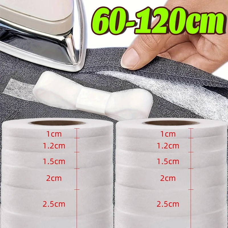 

Self-Adhesive Pants Hem Tapes Double-sided Edge Shorten Paste Tape Iron on Pants DIY Clothes Length Shorten Sewing Accessories
