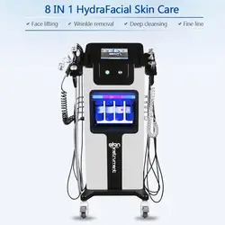 Black Pearl Big Bubbles Hydro Machine Skin care 8 in 1 Face lift Eye Management Comprehensive Oxygen Cleansing Moisturizing