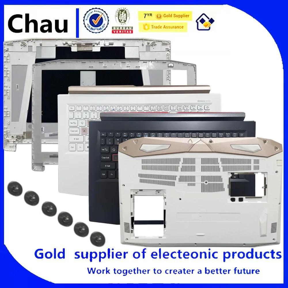 

Новинка для ноутбука Chau Helios G3-571 G3-573 PH315-51 N17C1, задняя крышка ЖК-дисплея/передняя панель/верхняя крышка упора для рук/нижняя базовая крышка