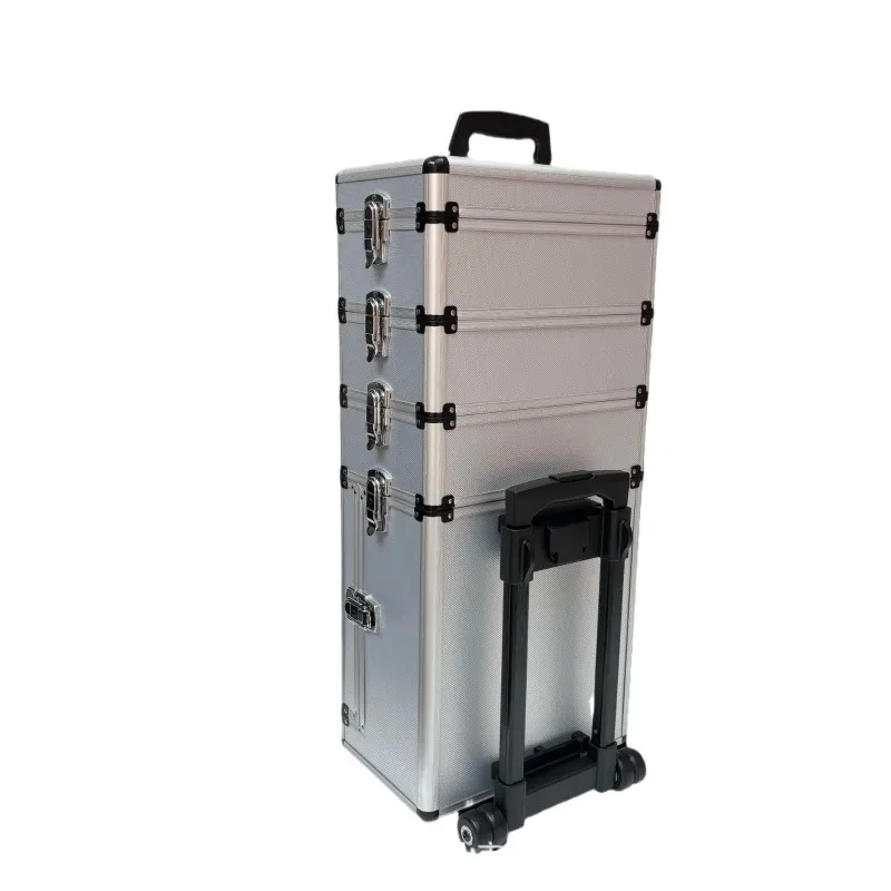 Multi-layer cosmetic case, can be split into multi-layer storage box, follow-up cosmetic storage box