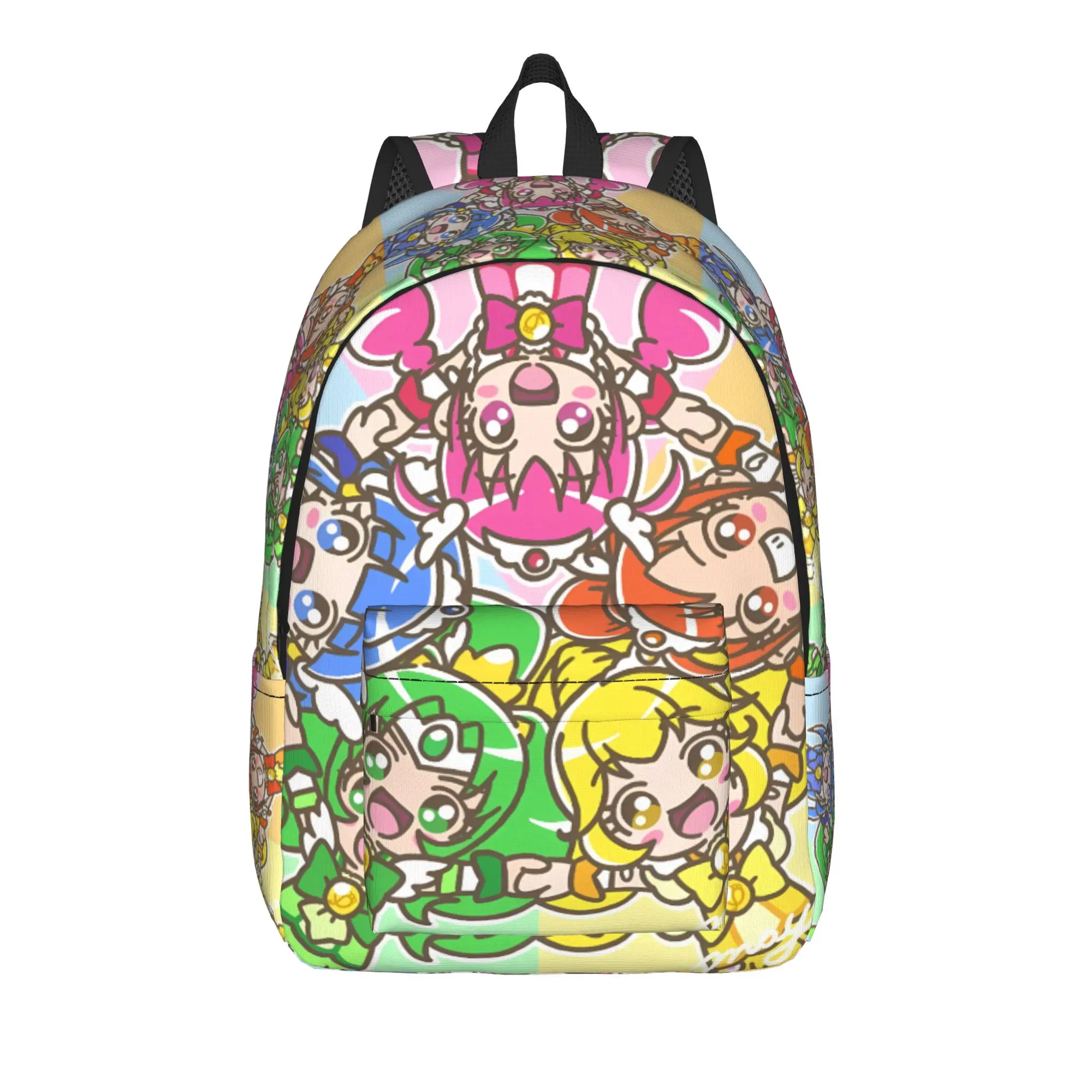 Aesthetic Pencil Case Pretty Cure Pencil Box Kawaii School Pencil Cases Students Canvas Design School Stationery