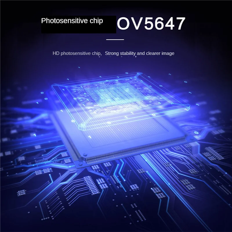 A99E-2X 5MP OV5647 Camera Module Non-Night Vision Version For Raspberry Pi 75 Degree 3.6Mm Adjustable Focus 1080P HD Webcam
