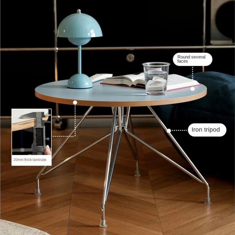 MOMO Bauhaus Coffee Table Living Room Round Table Small New Artistic Sense Small Coffee Round Table Tea Rack