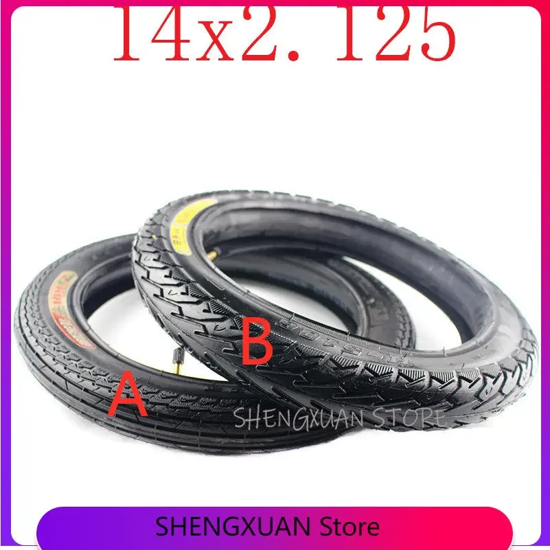 Free Shipping newest Multi-style Various Patterns 14x2.125 54-254 Tire Inner Tyre and Outer Tyre Fits Many Gas Electric Scooter