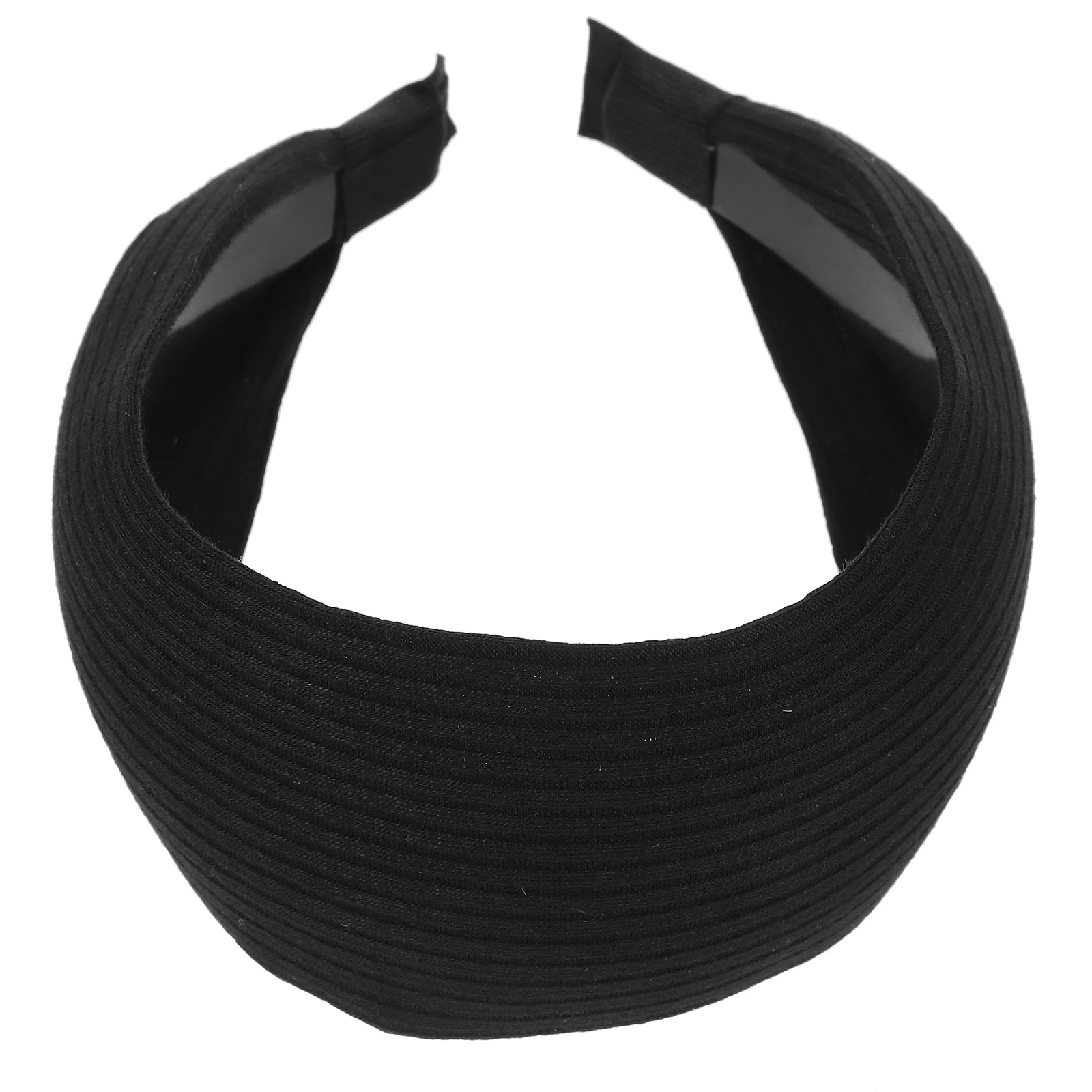 

AntiSlip Hairband Women Headbands Wide Black 8cm Knit TeethDesign NonSlip Durable Comfortable Occasions Fashion