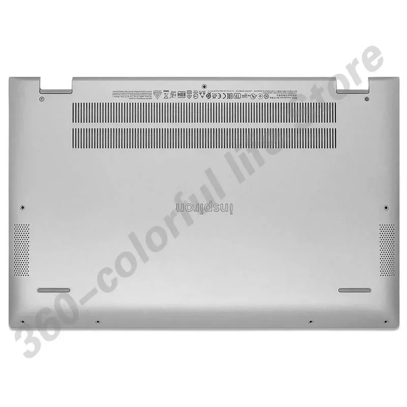 Étui pour ordinateur portable pour DELL Inspiron, 15.6 pouces, 5501, 5502, 5504, 5505, couverture arrière LCD, lunette avant, repose-l'hypothèse, couverture astronomique, charnière 0MCWHY Silver, nouveau