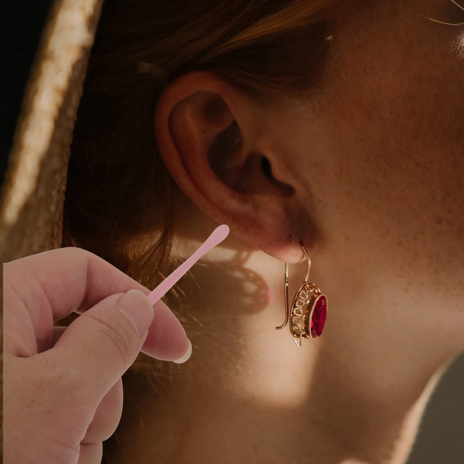 

100pcs Rod Spoon Disposable Spoon Stick Portable Cleaner Multi Purpose Tools Random Friendly