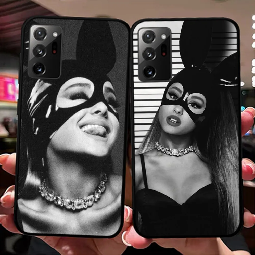 Singer A-Ariana G-Grandes  Phone Case For Samsung Note 8 9 10 20 pro plus lite M 10 11 20 30 21 31 51 A 21 22 42 02 03