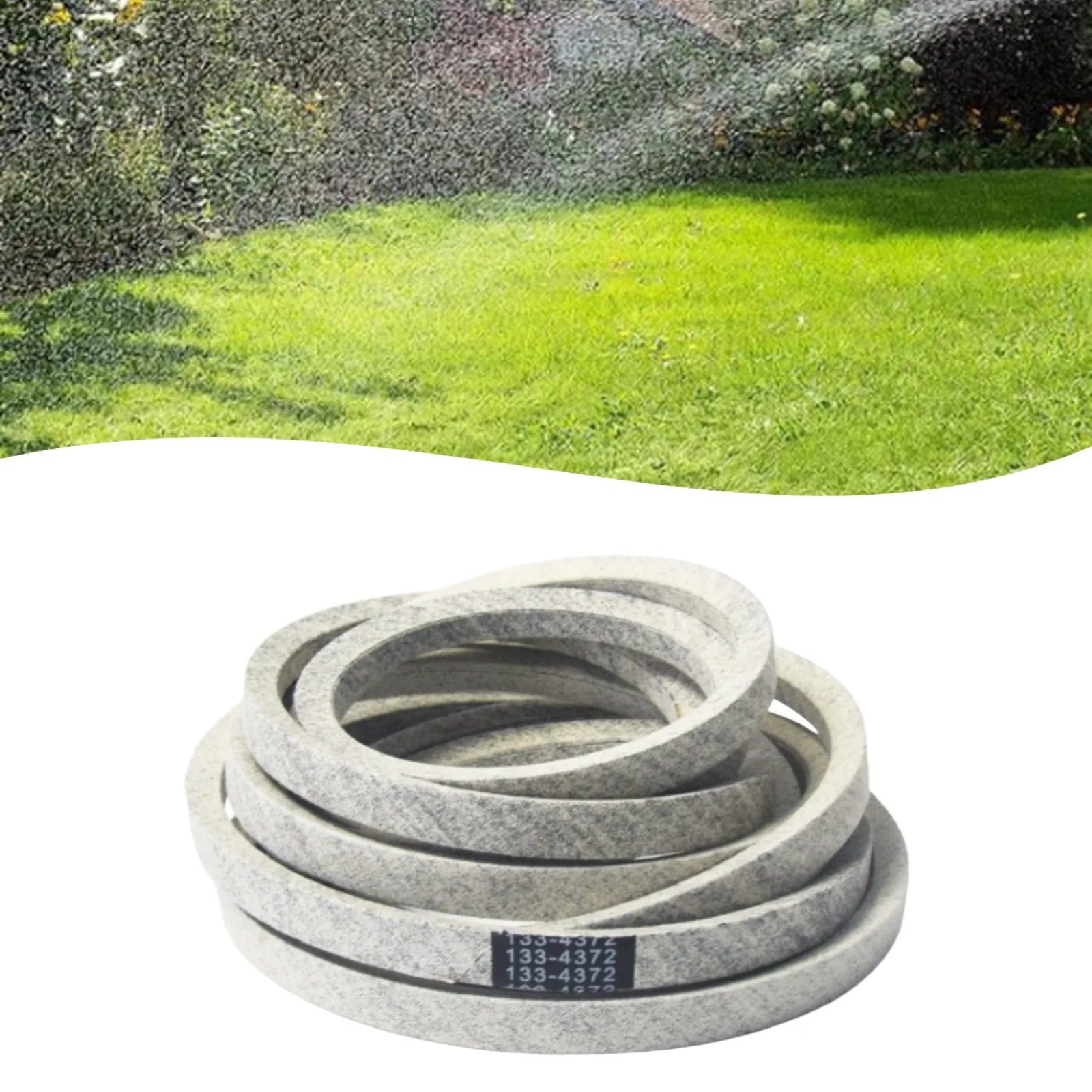 133-4372 Reinforced V Belt for TORO Lawn Mower 75213 75303 75313 75318TA Featuring Dual Cotton Layers for Improved Performance
