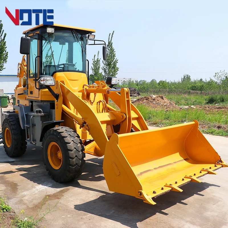 Backhoe Loader Backhoe Loaders Backhoe Wheel Loader 1.5 Ton Front Backhoe Loader For Sale customized