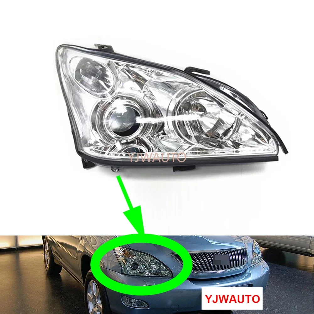 

Для Lexus RX300 RX330 RX350 2003 2004 2005 2006 2007 2008 фары автомобиля в сборе передняя лампа весь автоматический свет в сборе