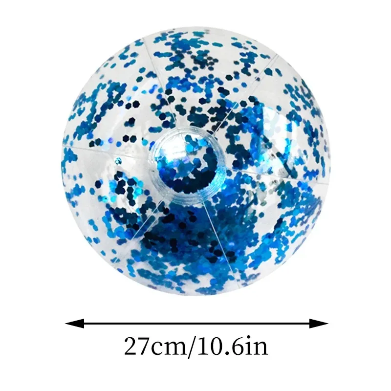 16 inch pailletten strandbal Halloween Jumbo zwembad speelgoed ballen glitters opblaasbare heldere strandbal zwembad water strand speelgoed