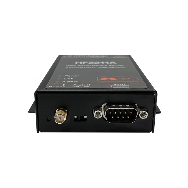 WiFi Serial Device Server RS232/RS485/RS422 Serial Port to WiFi Ethernet Converter Module HF2211 HF2211A EU plug available