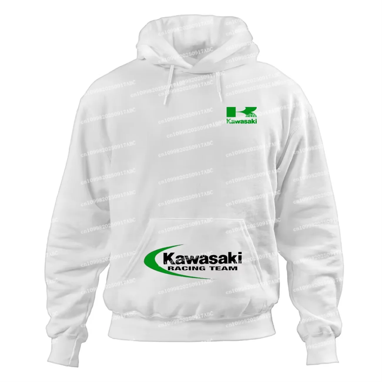 

（Kawasaki） Spring and Autumn Kawasaki Motorcycle Logo Men's Hoodie Fashion Men's Sportswear Sportswear Street Women Hoodie