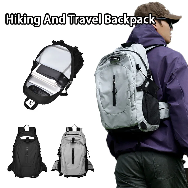 

Unisex Large-Capacity Hiking Backpack: Lightweight, Functional Outdoor Backpack For Hiking And Camping With Water-Resistant