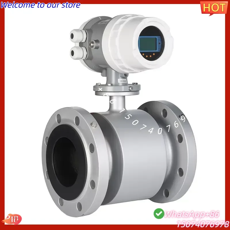 2026 Cost-effective Solution RS485 Communication Smart Inline Stainless Steel Water Flow Meter Dn 150 Cairan Ml/menit for