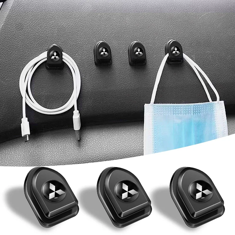 1/2/4pcs Car Hook Clips Organizer Auto Accessories For Mitsubishi Citroen LEXUS Dacia Tesla Cadillac Land Rover Toyota Hyundai