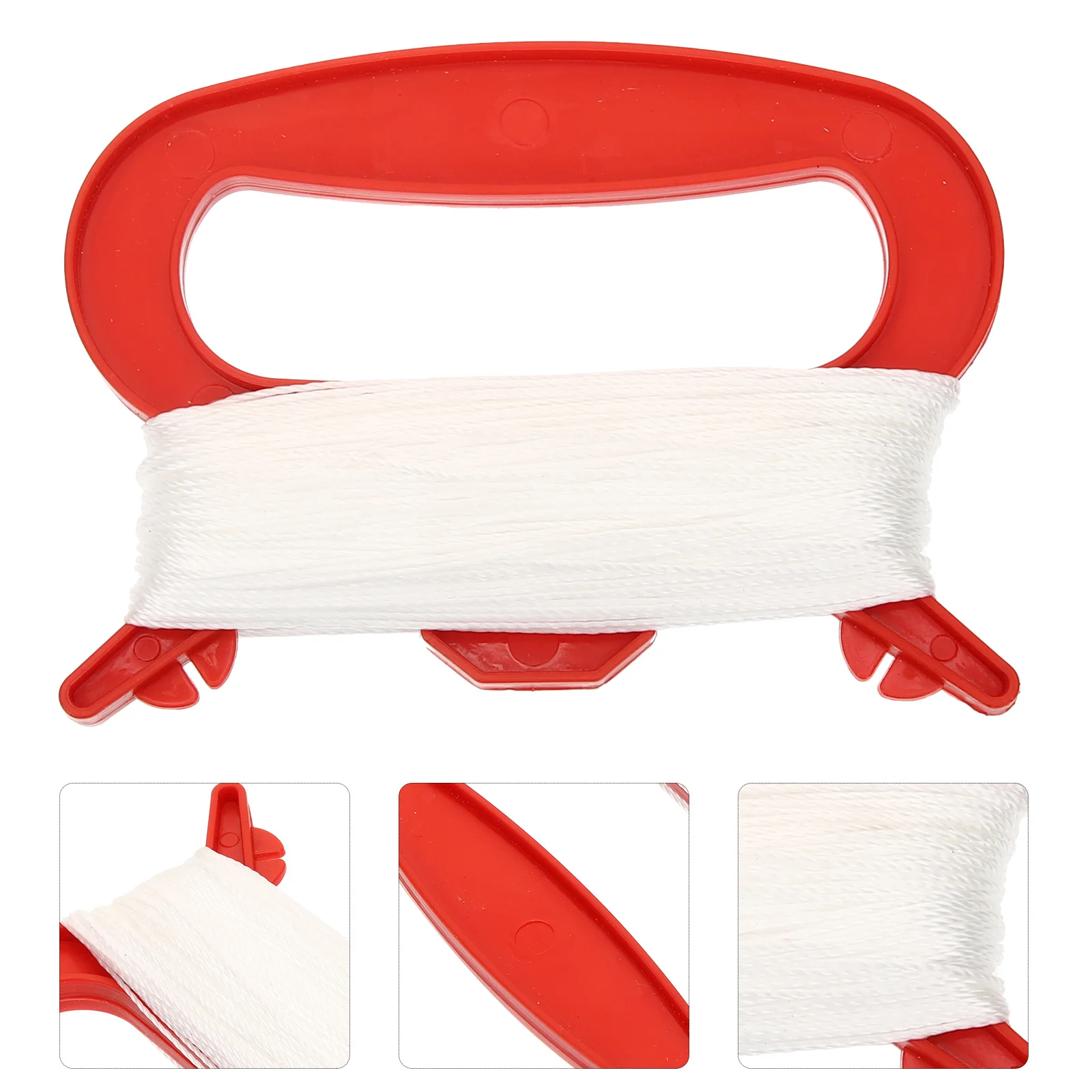 8 ชิ้น ที่ม้วนว่าว วัสดุทำว่าวที่ทนทาน ด้ามจับม้วนว่าว ใช้งานง่าย อุปกรณ์เสริมสำหรับการเล่นว่าว เครื่องมือกีฬากลางแจ้งแบบพกพา