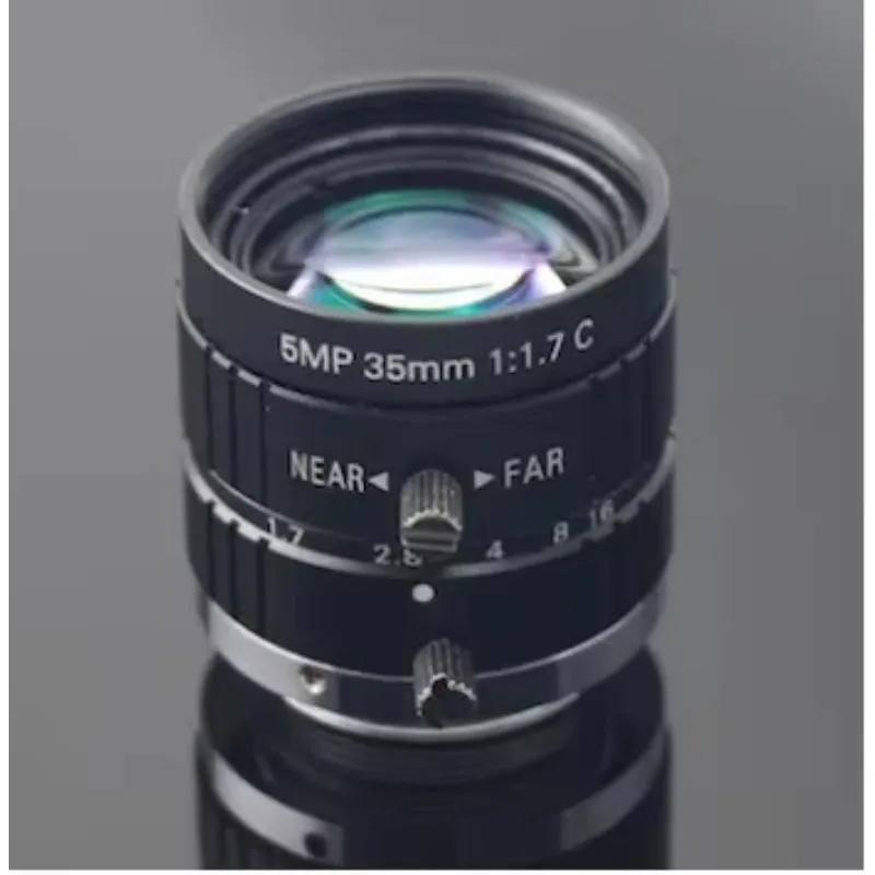 In stock 10 Megapixel 1 C Mount Manual Iris Lens 16mm for CCTV Camera