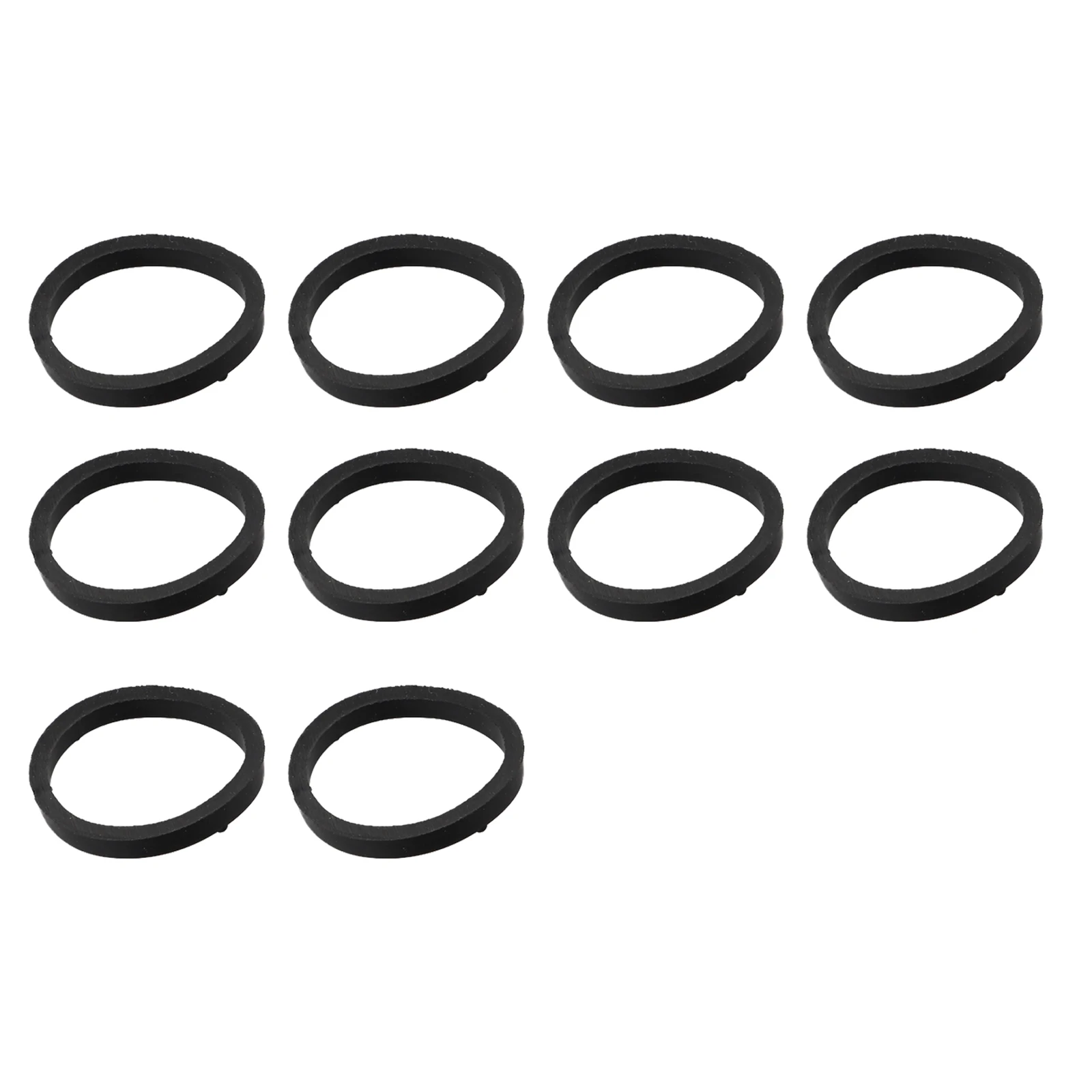 10/20 Stück Ersatz-O-Ringe, Gummi-Unterlegscheiben für 1 Spinlock-Hantelmutter, Fitness-Zubehör, langlebig, praktisch, Kunststoff, schwarz, 25 mm – Detail 6
