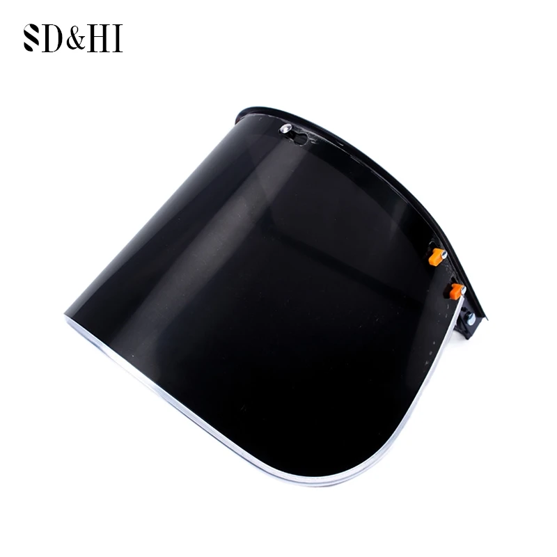 1PC Face Shield Replacement Lens Shield Compatible Protective Safety Face Shield For Welding, Grinding, Helmet Face Shield