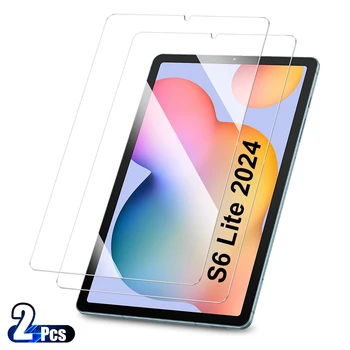 2PCS Für Samsung Galaxy Tab S6 lite 2024 10,4 zoll Gehärtetes Glas Screen Protector SM-P620 SM-P625 Tablet Proof Schutz film