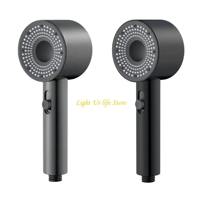 

Душевая насадка с эргономичной ручкой 63HA, двойными режимами струи и потоками высокого давления. Адаптеры повышения давления