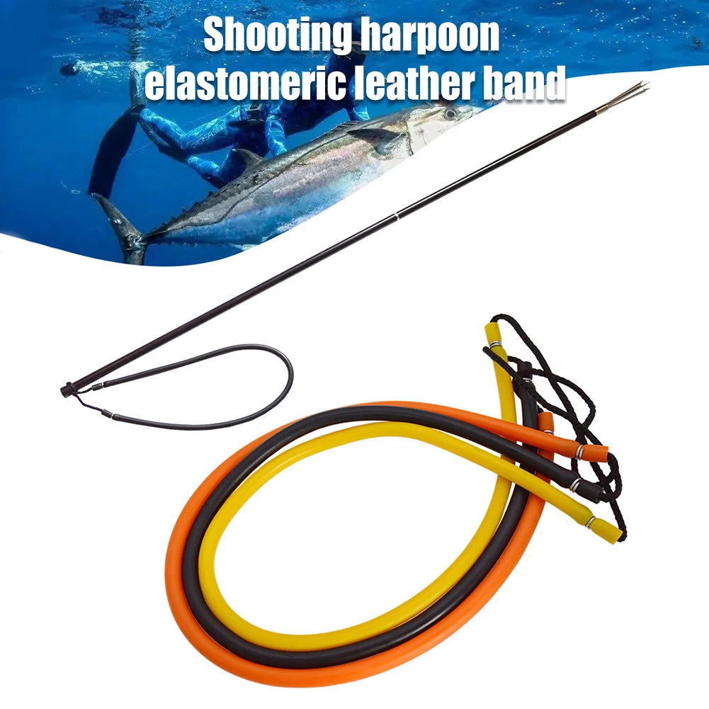 Spear Sling Speargun Rubber Band With Good Elasticity Heavy Duty Rubber Fishing Hawaiian Sling Harpoon Speargun Pole Spear Sling