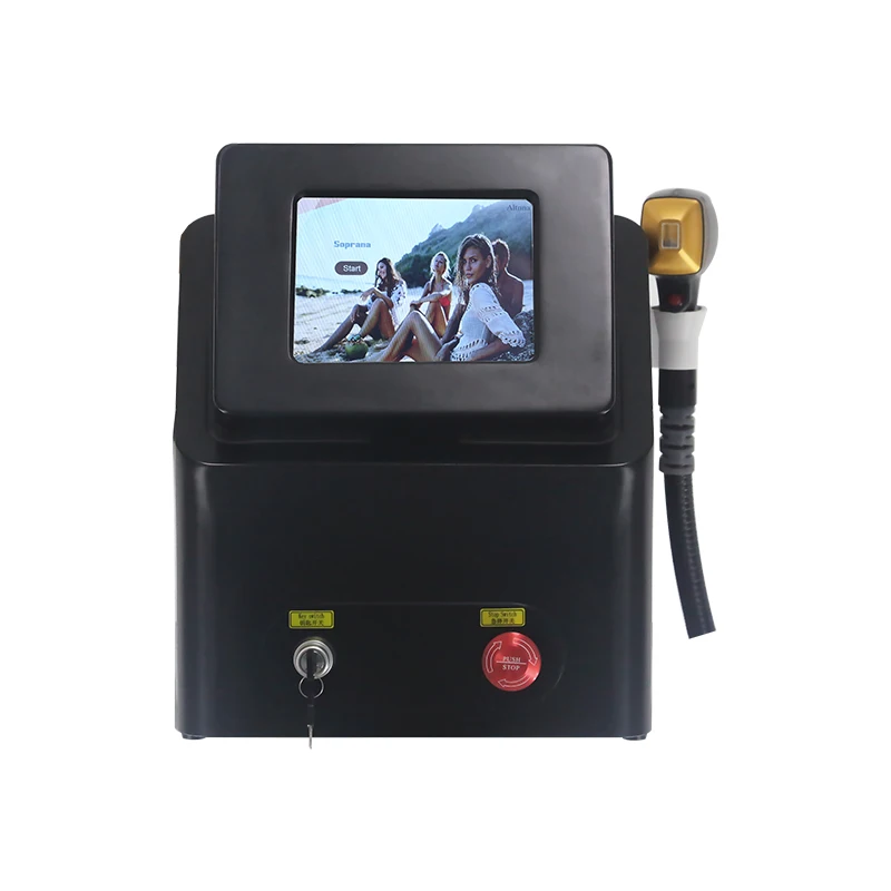 808 Diode laser  hair removal Ice Titanium Body 2025 Portable Best Permanent Depilation Machine Permanent painless