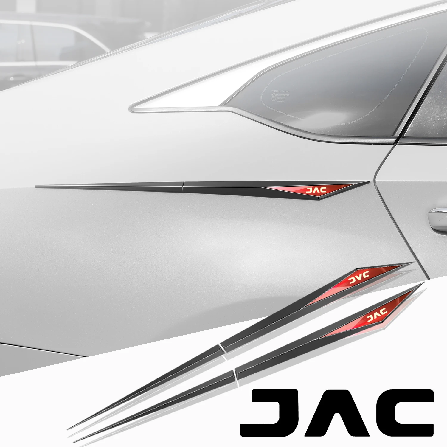 

2pcs car stickers TPU car accessories para auto for jac nk j4 J5 j7 Saloon SEI 2 3 7 JS3 JS4 JS2 KN KR1 QX REFINE S2 S3 S4 S5