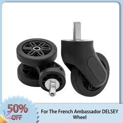 For The French Ambassador Wheel Slient Smooth Anti-slip Wear-resistant Universal Wheel Luggage Accessories Replacement of parts