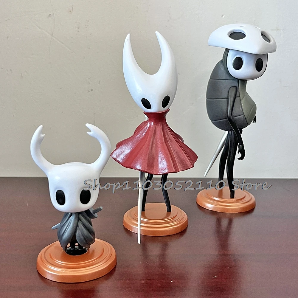 

3 шт. полый рыцарь шелконг шершень шмель фигурка забавный аниме игровой персонаж прекрасные статуи настольная модель игрушки подарок